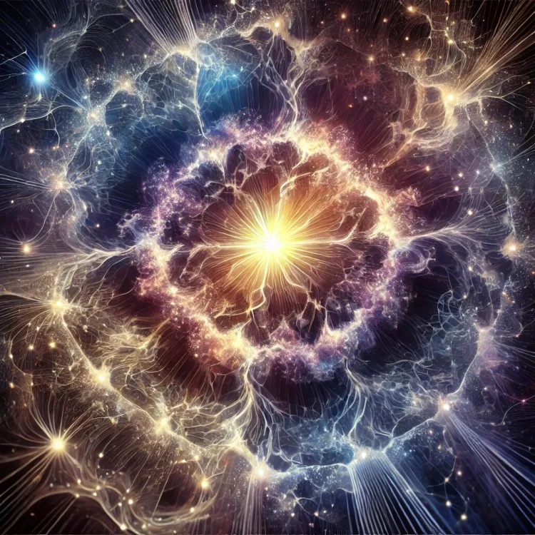Fractals of Thought: A Cosmic Reflection